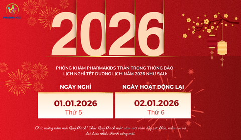 THÔNG BÁO: LỊCH NGHỈ TẾT DƯƠNG LỊCH 2026