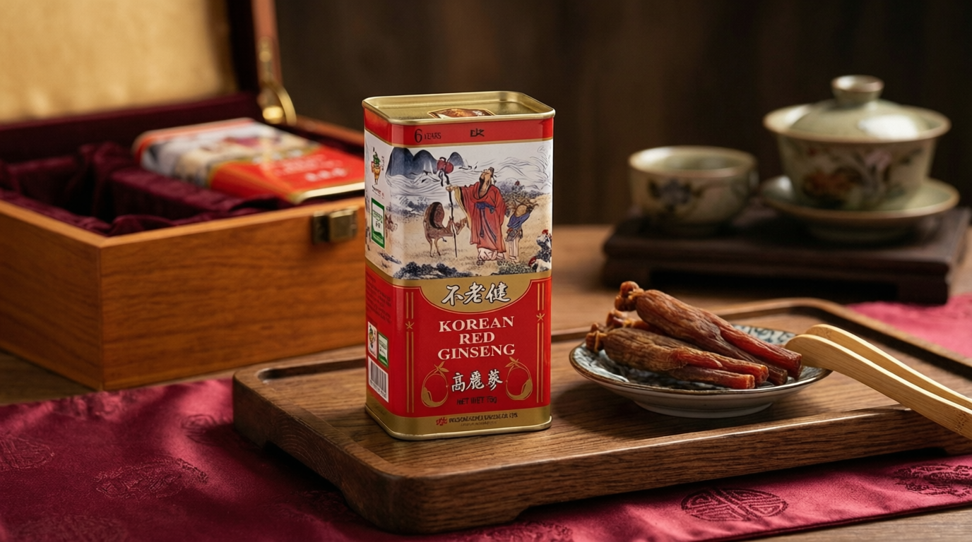 Sâm khô hộp thiếc 75g: Món quà thượng hạng biếu cha mẹ và đối tác