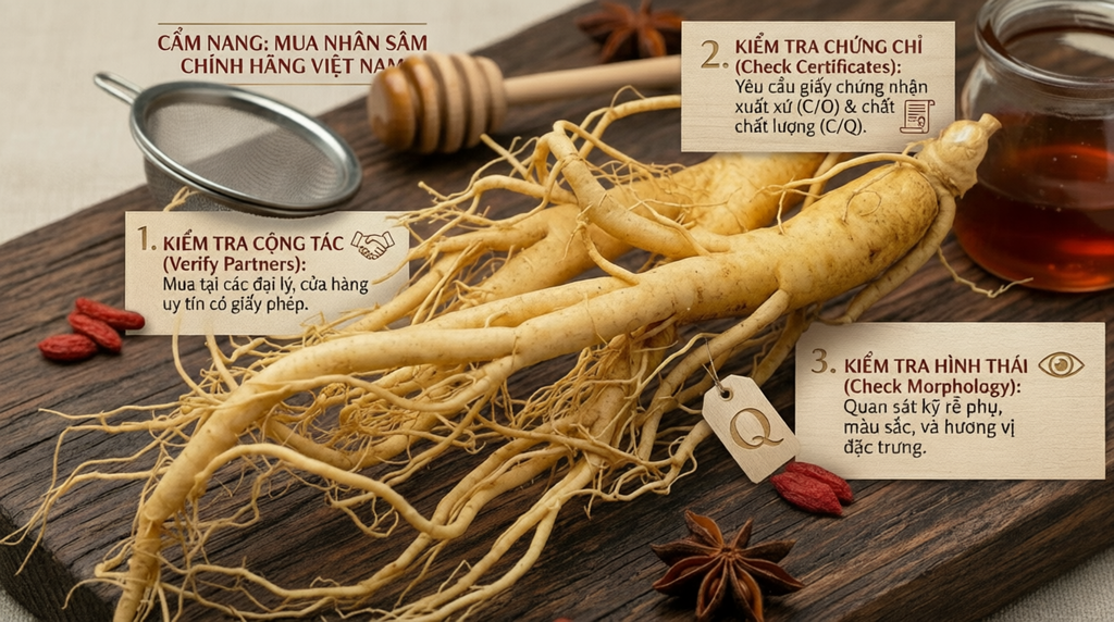 Làm thế nào để mua được nhân sâm chính hãng tại Việt Nam?