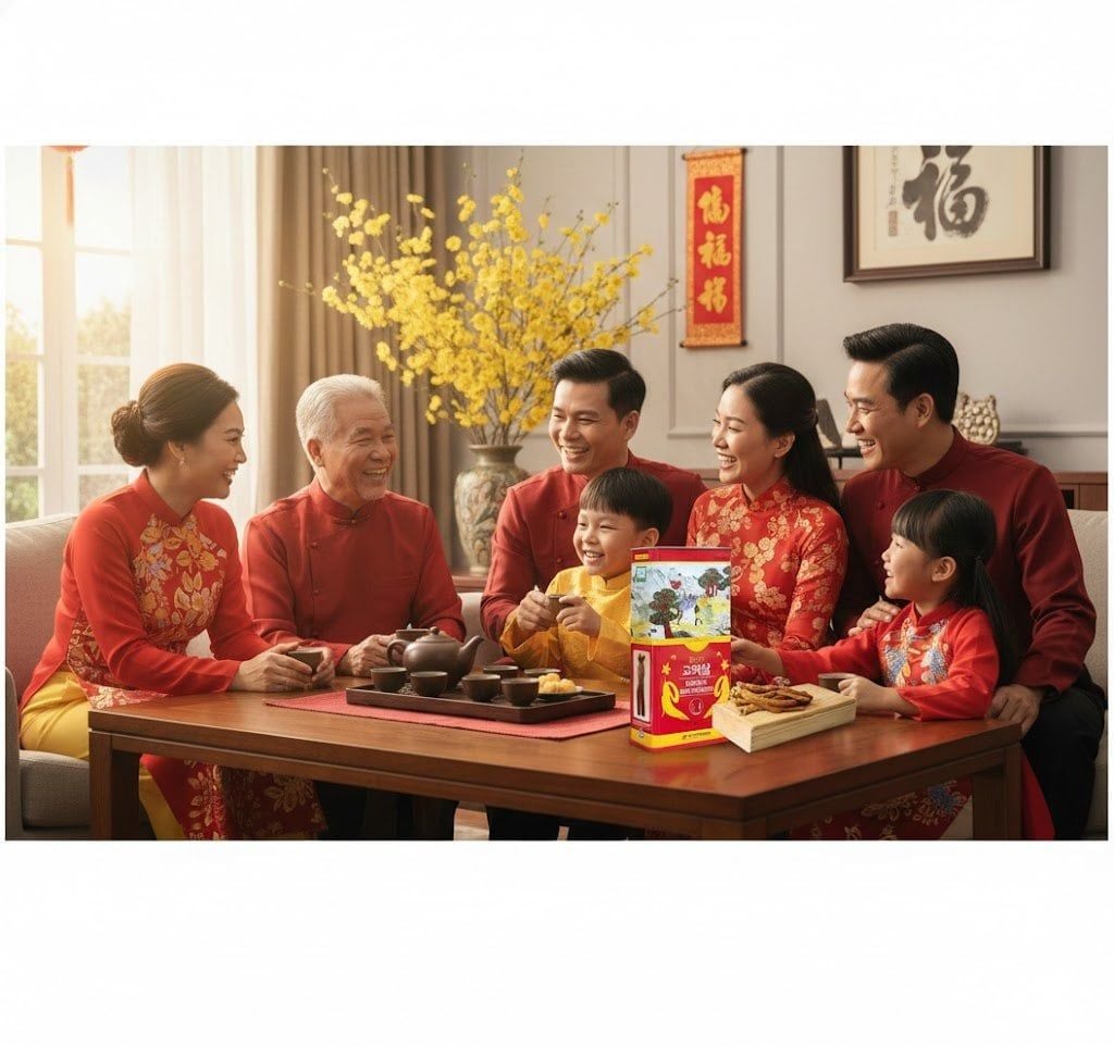 Sâm Khô Hộp Thiếc 300g: Tuyệt Phẩm Quà Tết - Gói Trọn Tâm Tình