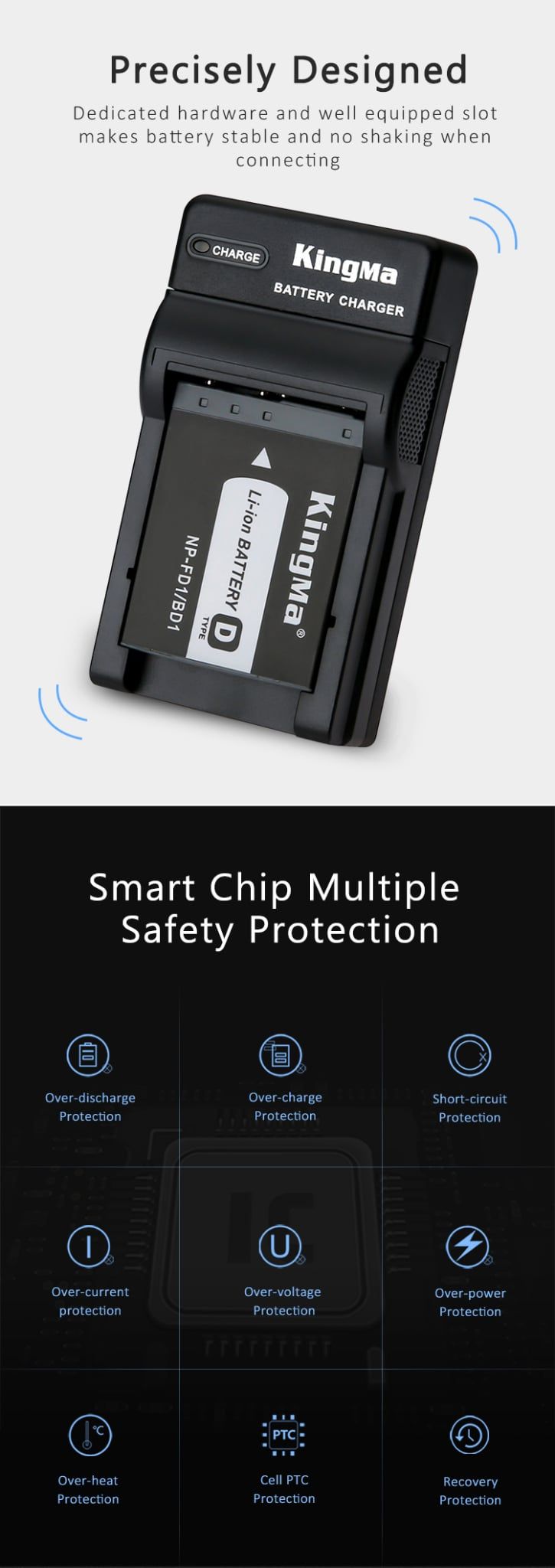 Pin sạc Kingma NP-BD1