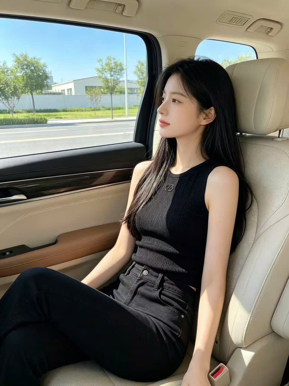 Áo ba lỗ + 2 dây