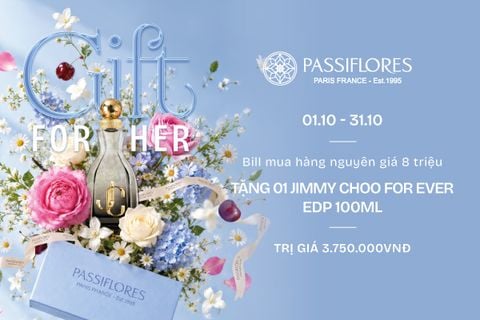 GIFT FOR HER: CHẠM TỚI TÂM TRÍ NÀNG BẰNG MÓN QUÀ NƯỚC HOA THƯỢNG LƯU TẠI PASSIFLORES