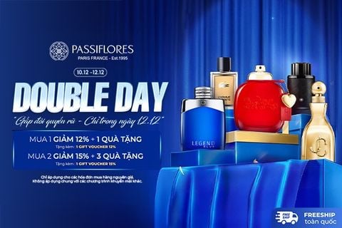 “GẤP ĐÔI QUYẾN RŨ” MỪNG NGÀY ĐÔI 12.12 | MUA NƯỚC HOA RINH ƯU ĐÃI LỚN - NHẬN QUÀ SIÊU TO