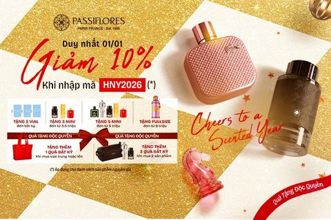 Passiflores Khai Xuân 2026: “Đại Tiệc Hương Thơm” Với Cơn Mưa Quà Tặng Ngập Tràn