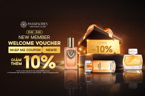 PASSIFLORES | NEW MEMBER WELCOME VOUCHER