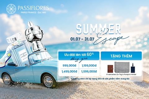 SUMMER ESCAPE | KHỞI HÀNH ĐẾN MIỀN HƯƠNG MÁT ƯU ĐÃI ĐỒNG GIÁ LÊN ĐẾN 60%