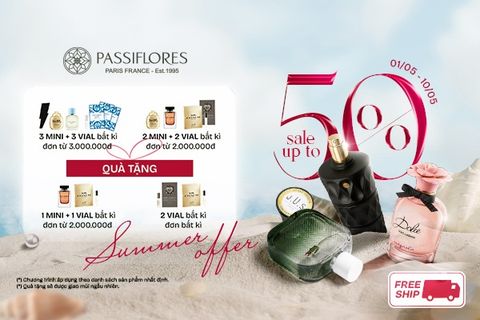 SUMMER OFFER: RỰC RỠ NẮNG HÈ - ƯU ĐÃI SÂU LÊN ĐẾN 50%
