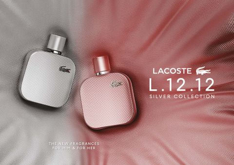 LACOSTE L.12.12 SILVER SILVER VÀ ROSE : BỘ ĐÔI NƯỚC HOA NĂNG ĐỘNG, CÁ TÍNH CHO CẶP ĐÔI THÍCH VẬN ĐỘNG