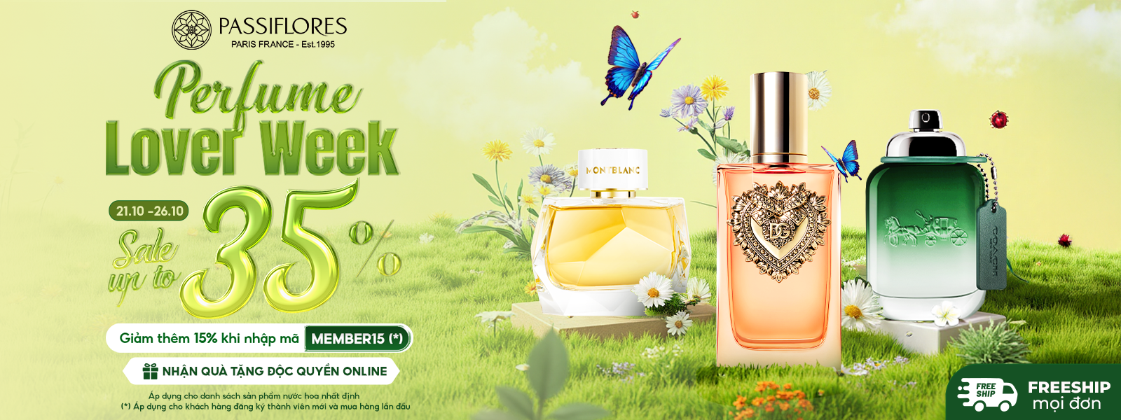 Perfume Lover Week Giảm Đến 35%