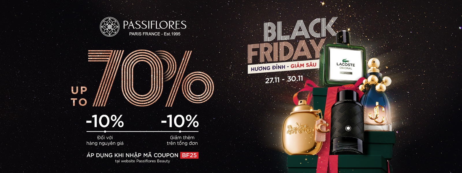 BLACK FRIDAY UP TO 70%