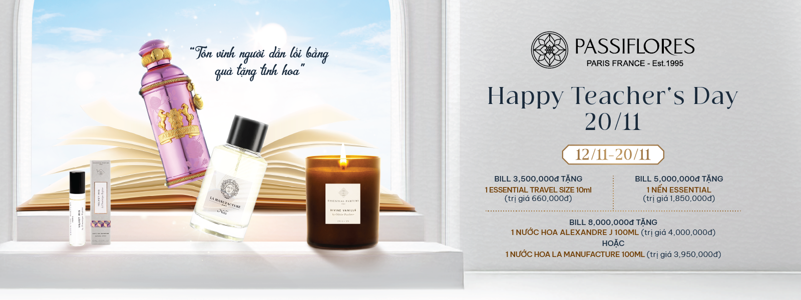 Ưu đãi Teacher's Day