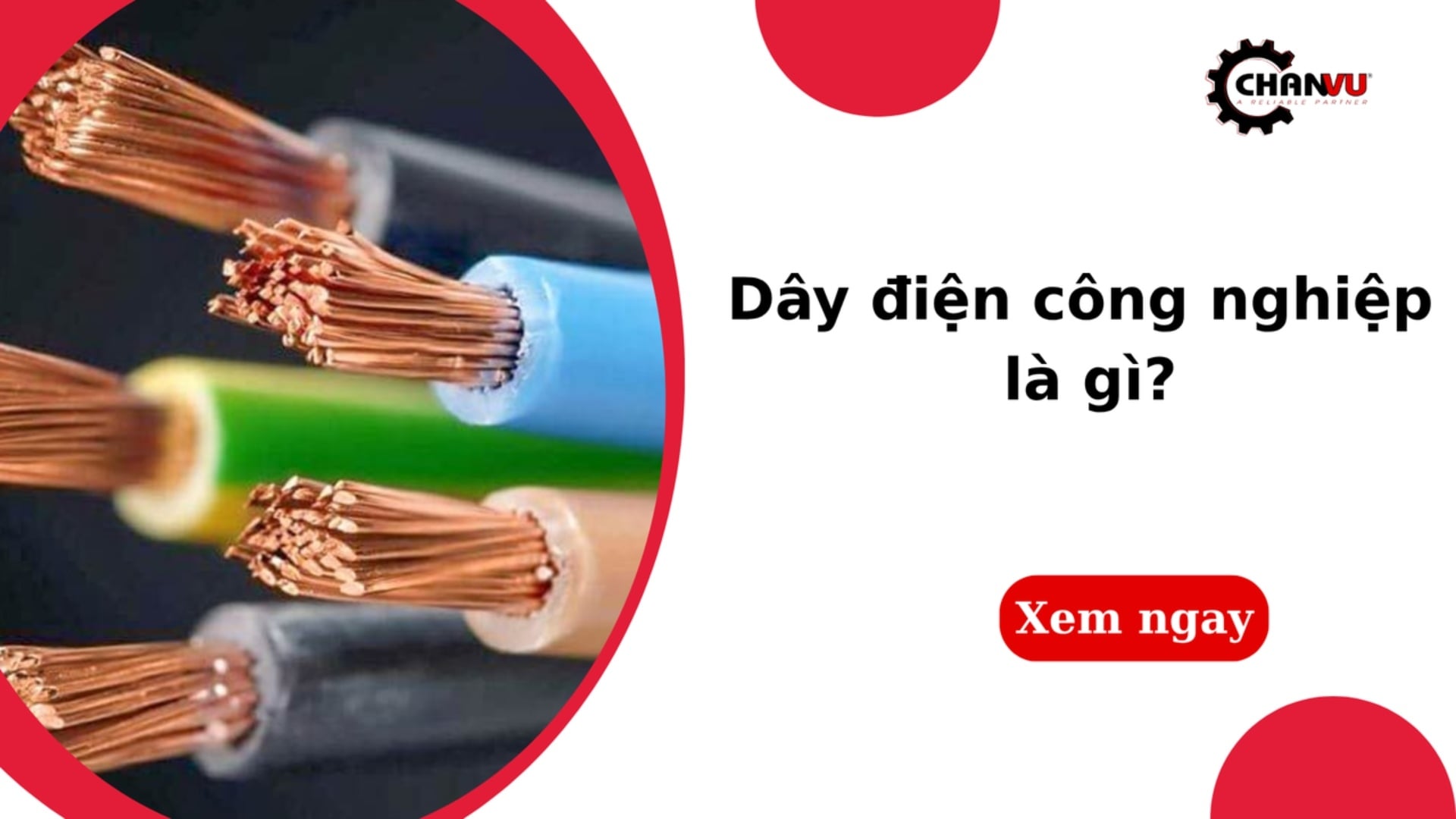 Dây điện công nghiệp là gì? Cách chọn chuẩn, phân loại và ứng dụng