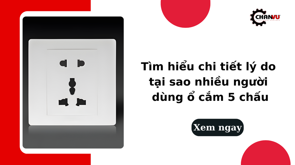 Tìm hiểu chi tiết lý do tại sao nhiều người dùng ổ cắm 5 chấu