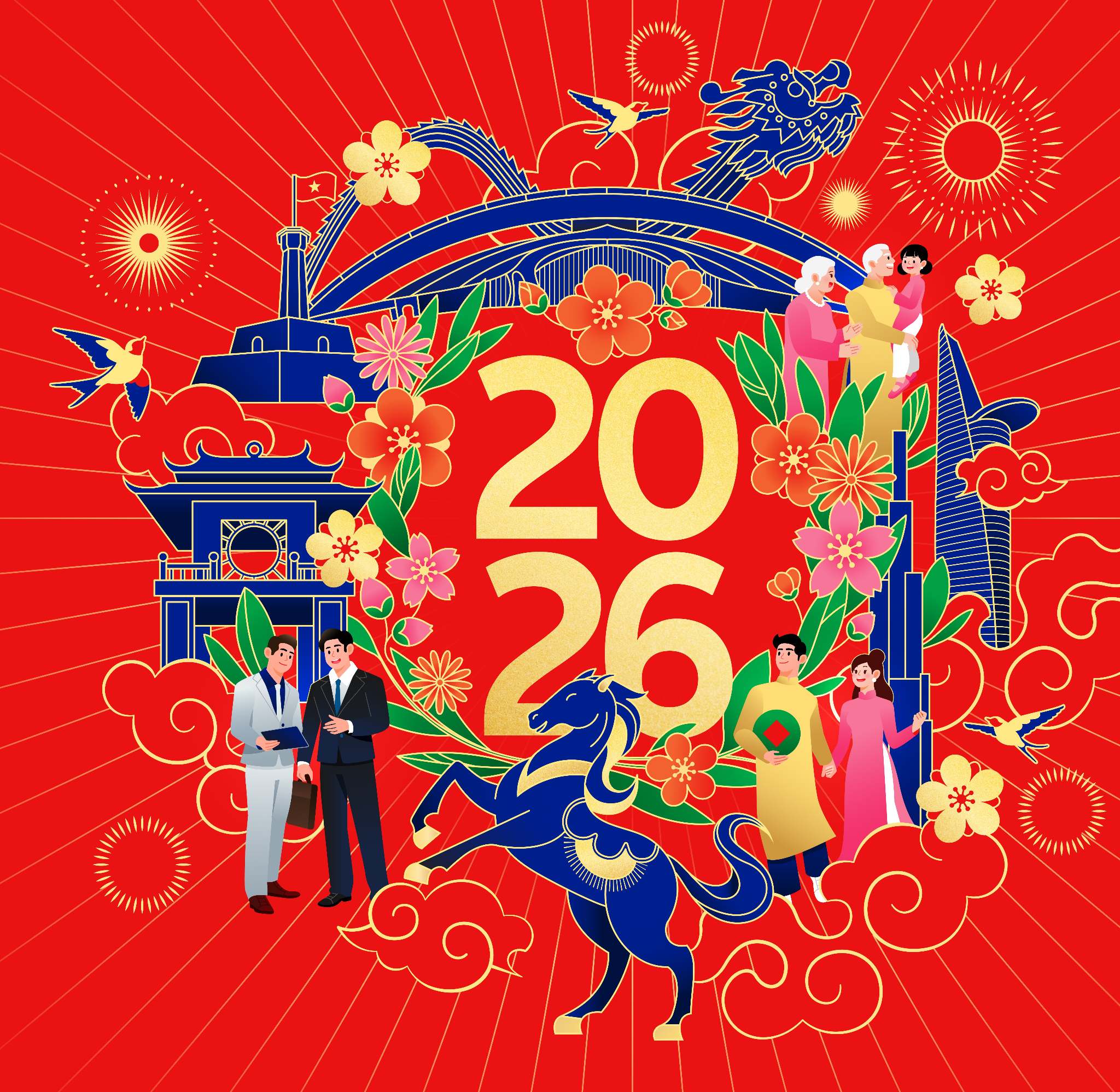 ĐẠI LONG FOODS CHÍNH THỨC THAM GIA HỘI CHỢ MÙA XUÂN 2026