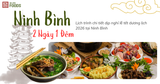 Gợi ý du lịch Ninh Bình 2 ngày 1 đêm dịp nghỉ lễ 2026