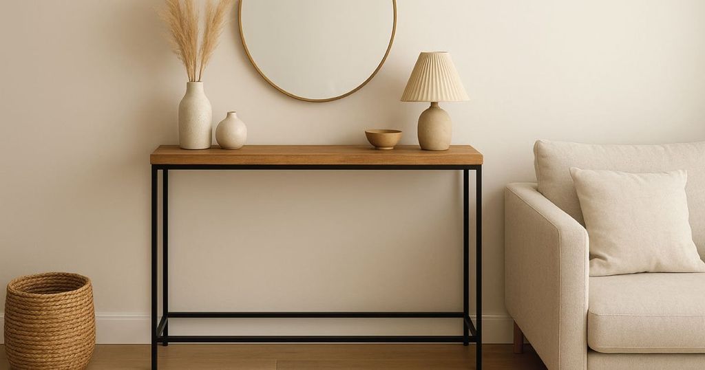 Bàn Console - Giải Pháp Hoàn Hảo Cho Không Gian Nhỏ
