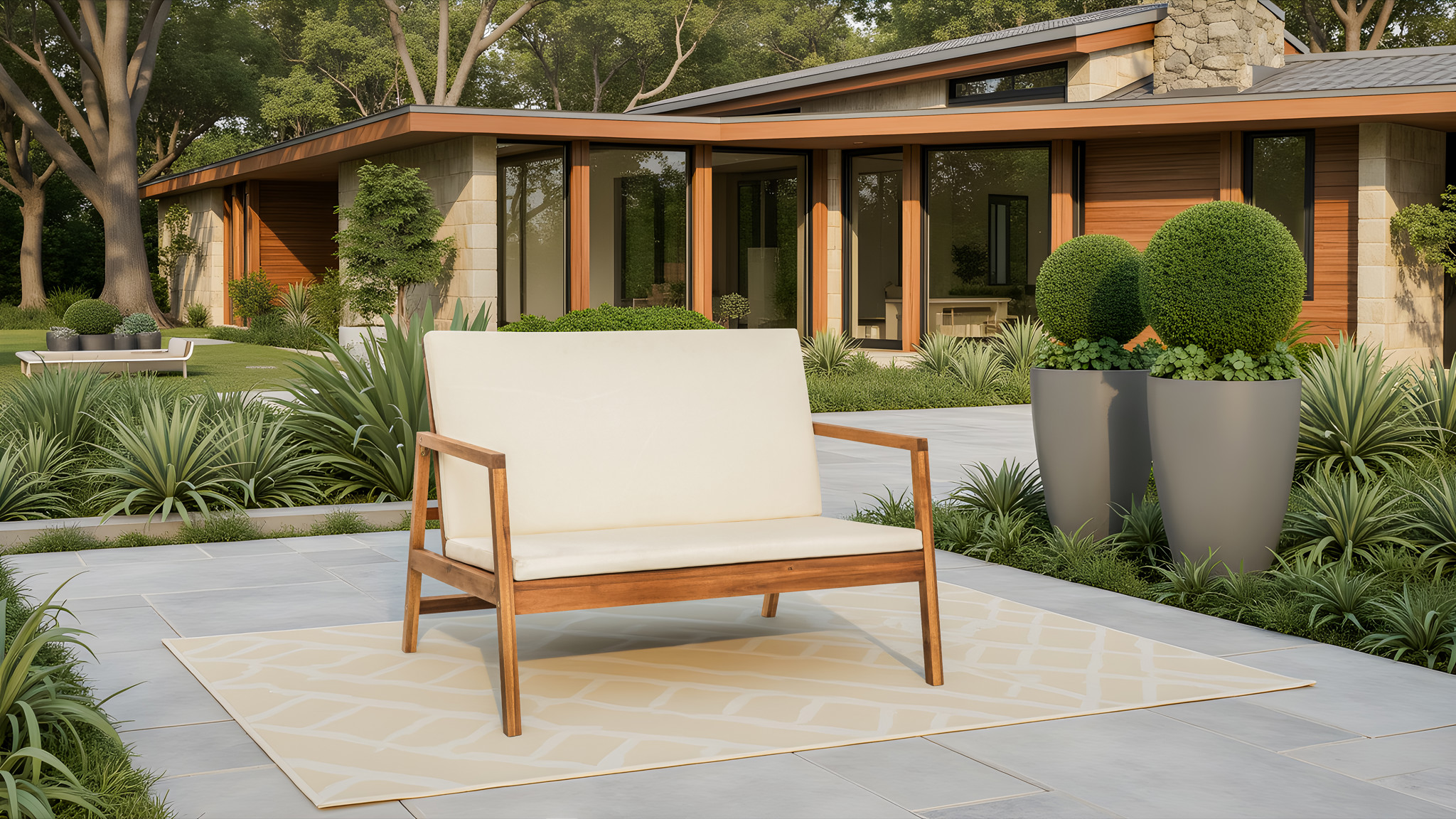 Ghế Sofa Cao Cấp - 2 Seater Sofa