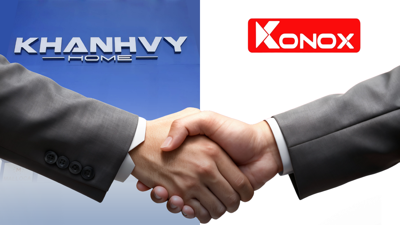 Khánh Vy Home chính thức trở thành đại lý phân phối chậu vòi KONOX tại Việt Nam
