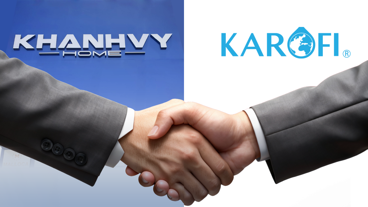Khánh Vy Home nhận chứng nhận nhà phân phối chính thức của Công ty cổ phần Tập đoàn Karofi