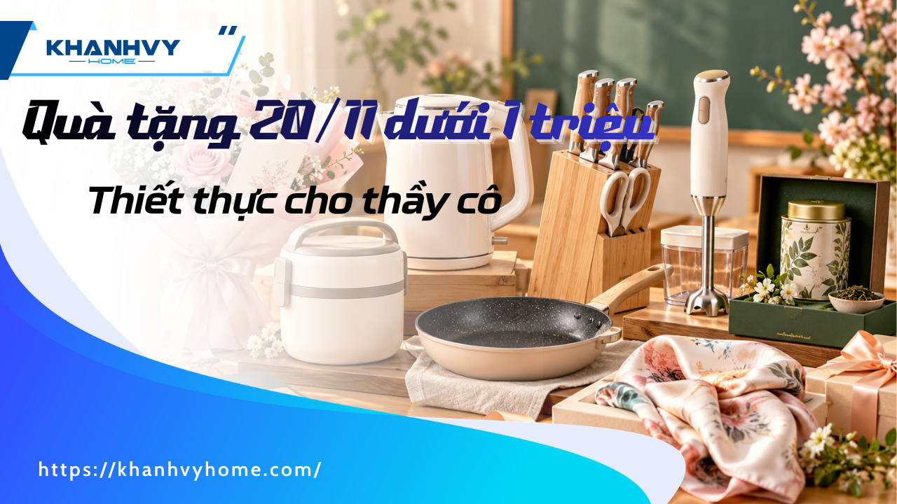 10 Quà tặng 20/11 dưới 1 triệu thiết thực cho thầy cô