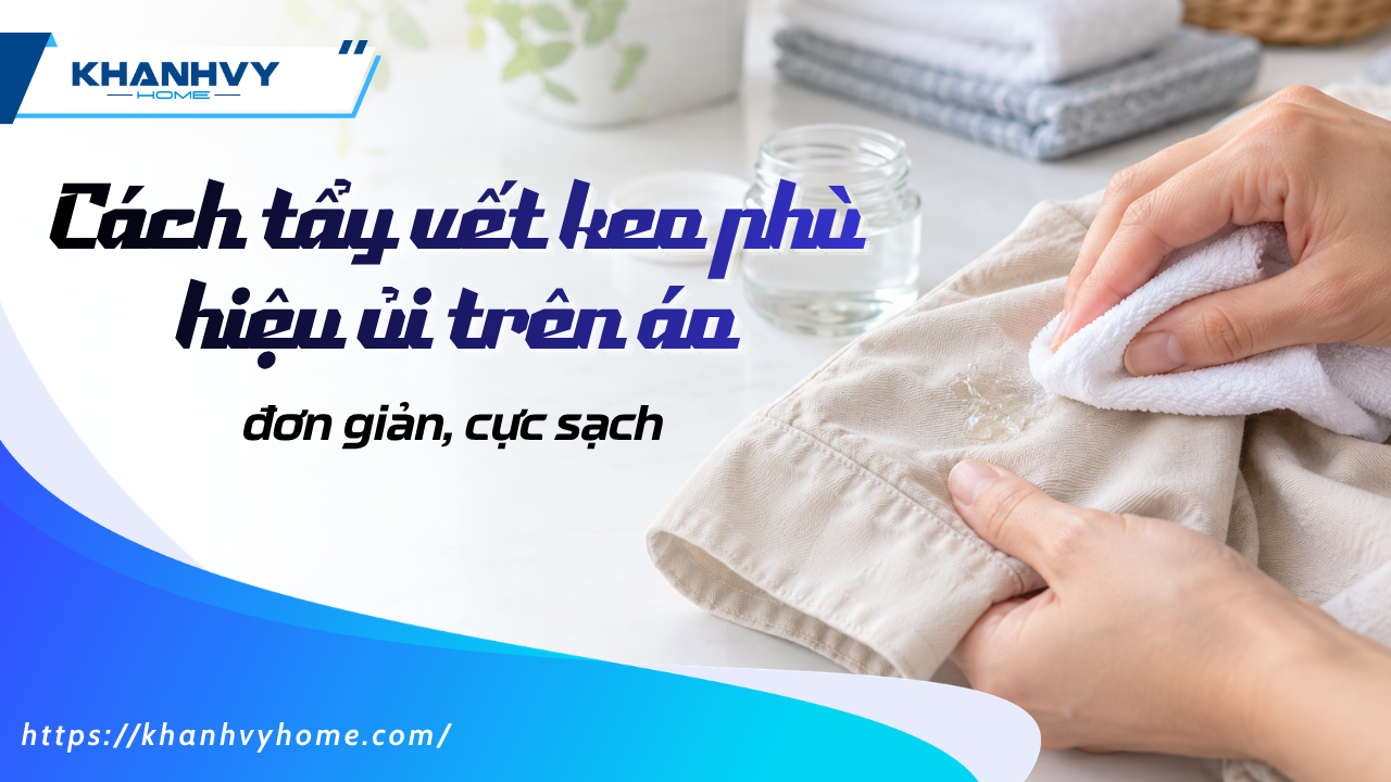 Cách tẩy vết keo phù hiệu ủi trên áo đơn giản và cực sạch