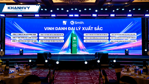 Khánh Vy Home tham dự Hội nghị A.O.Smith 2026, dấu ấn đại lý 2025