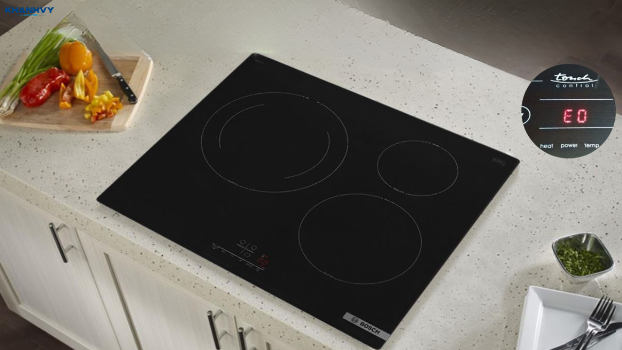 Bếp từ báo lỗi E0: Nguyên nhân và cách khắc phục hiệu quả