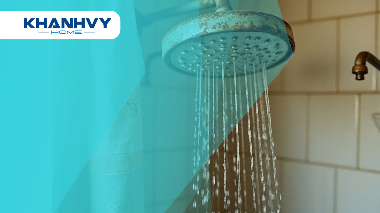 Cách vệ sinh vòi hoa sen loại bỏ cặn bẩn và vi khuẩn hiệu quả