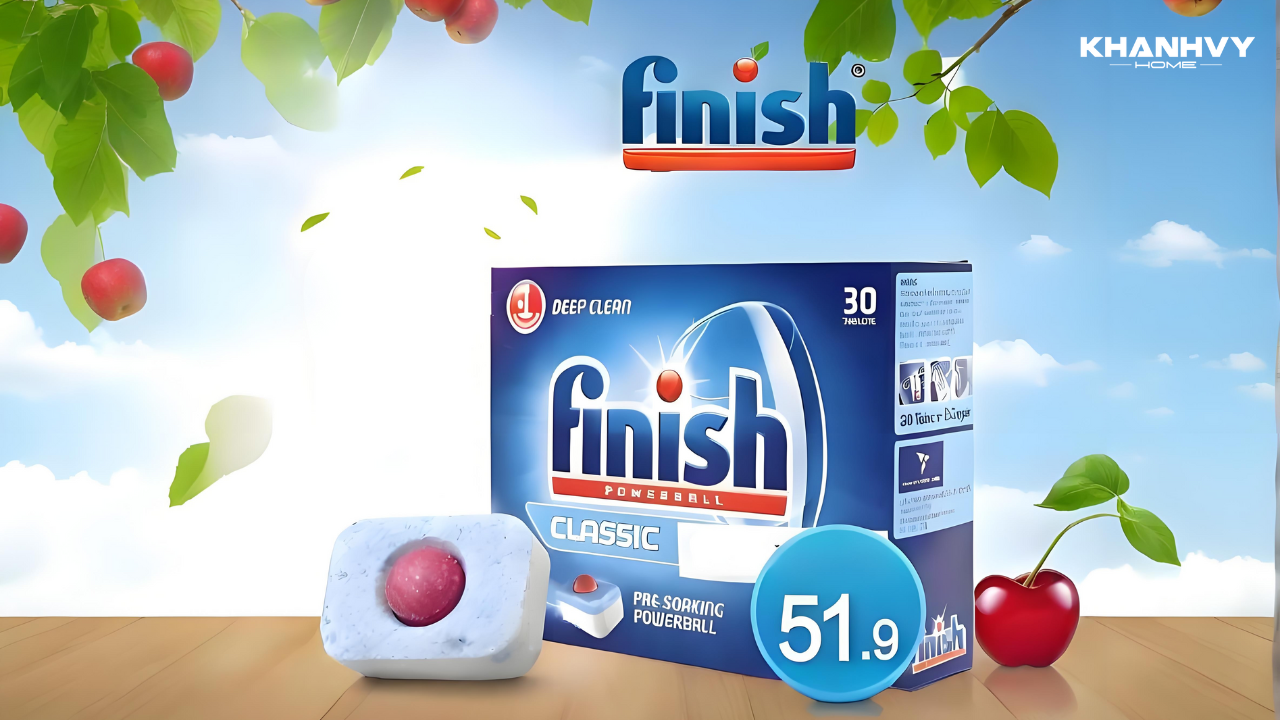 5 mẹo dùng chất tẩy rửa Finish để tăng hiệu quả máy rửa chén