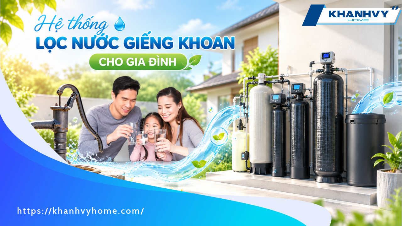 Hệ Thống Lọc Nước Giếng Khoan Gia Đình: Giải Pháp Nước Sạch Bền Vững