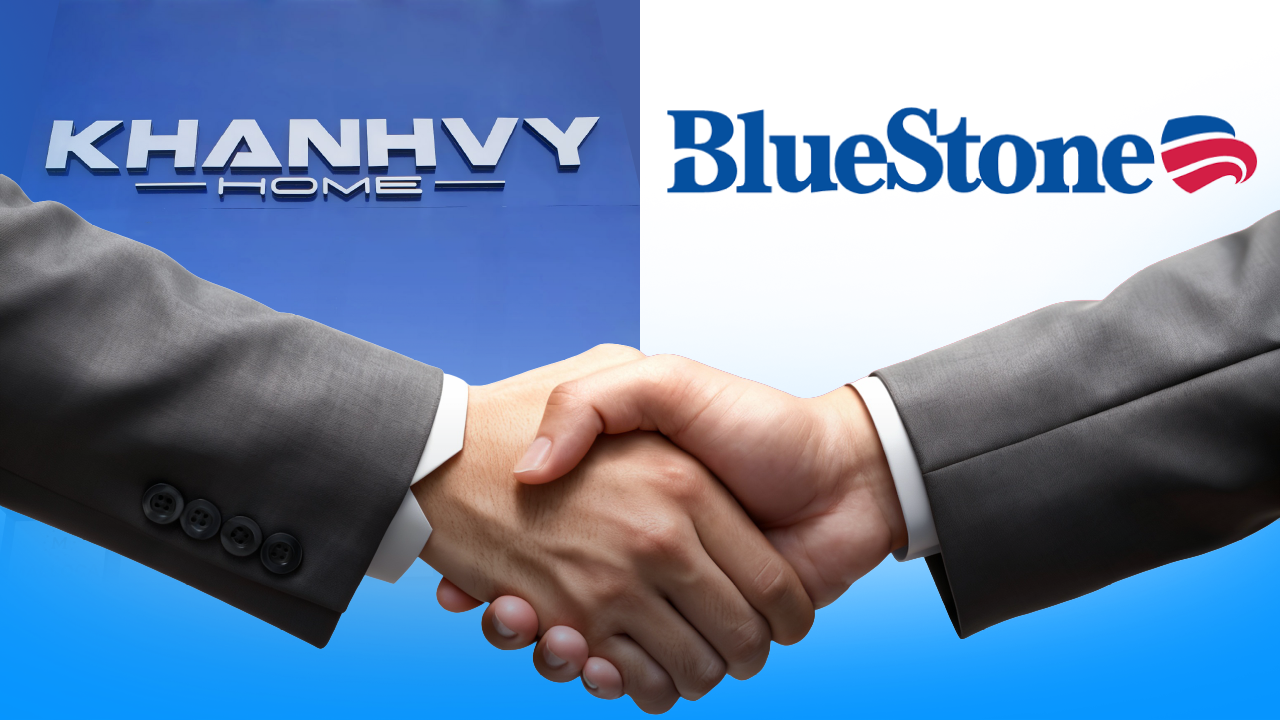 Lễ ký kết hợp tác chiến lược giữa Khánh Vy Home và BlueStone
