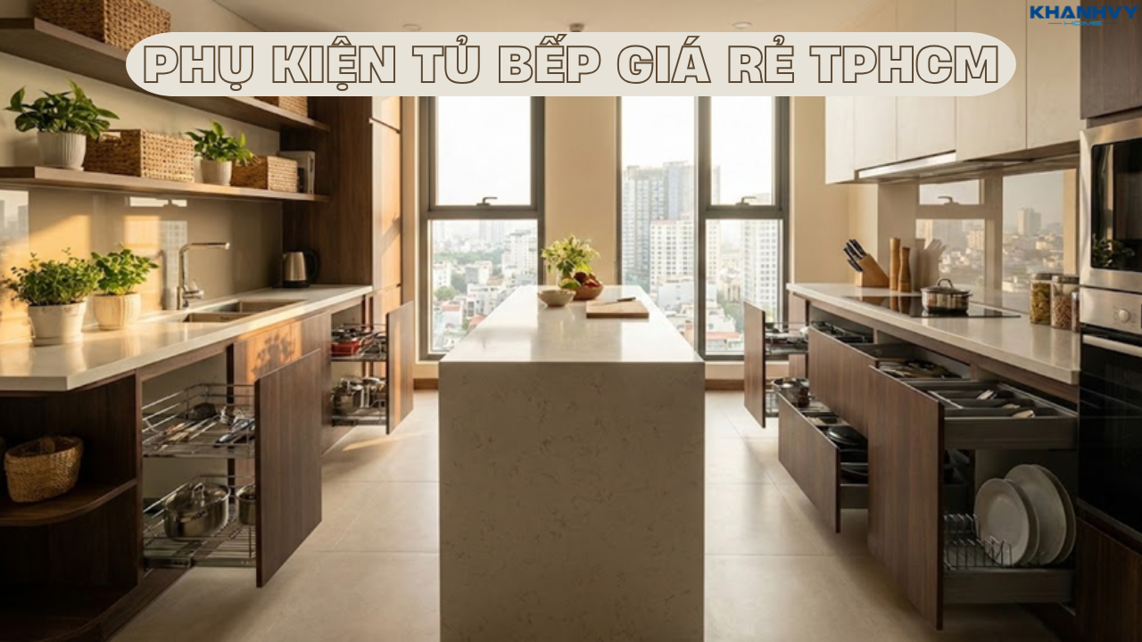 Phụ Kiện Tủ Bếp Giá Rẻ TPHCM Chính Hãng, Bền Đẹp