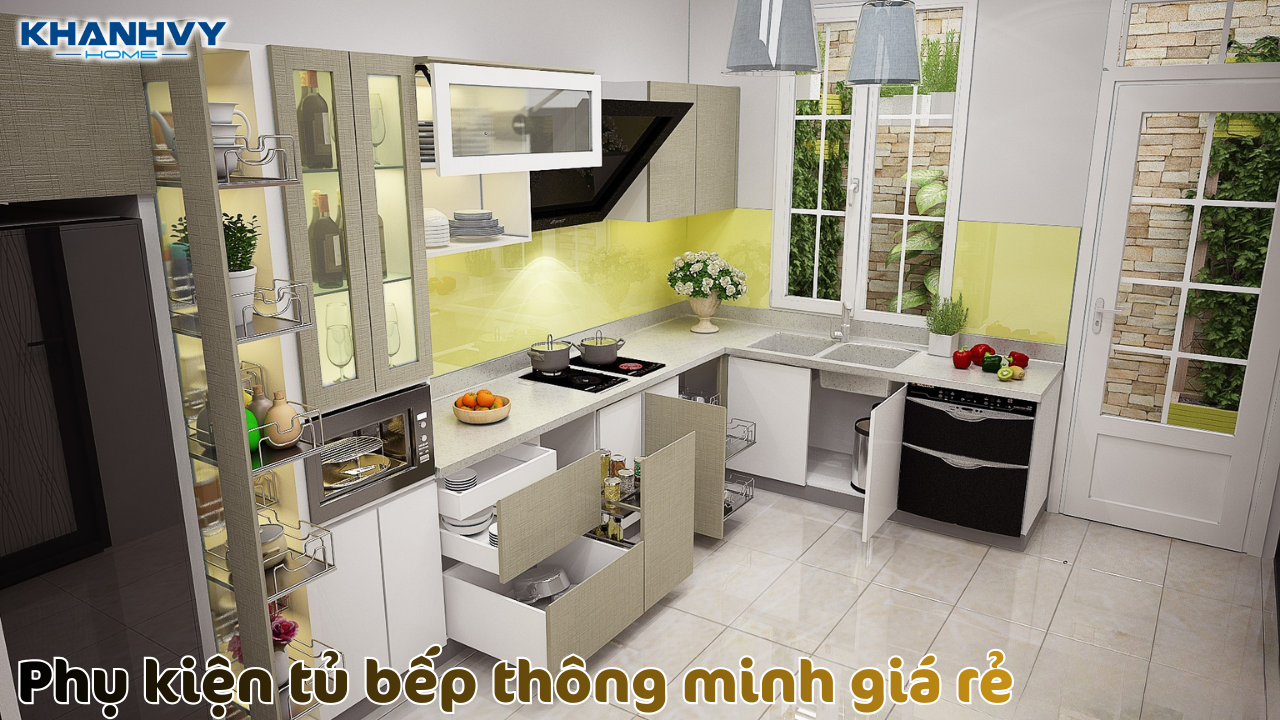 Bí quyết chọn phụ kiện tủ bếp thông minh giá rẻ, bền đẹp