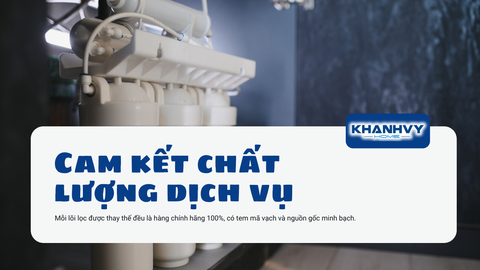 Dịch vụ thay lõi lọc nước tại nhà chính hãng