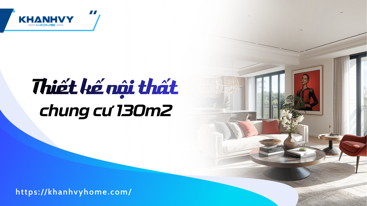 52+ Mẫu thiết kế nội thất chung cư 130m2 đẹp, hiện đại 2026
