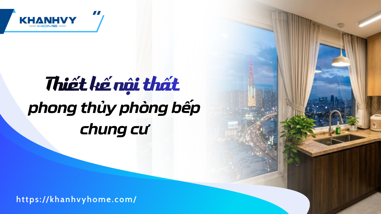 Phong thủy bếp chung cư: hướng bếp, tam giác bếp và 5 đại kỵ cần hóa giải