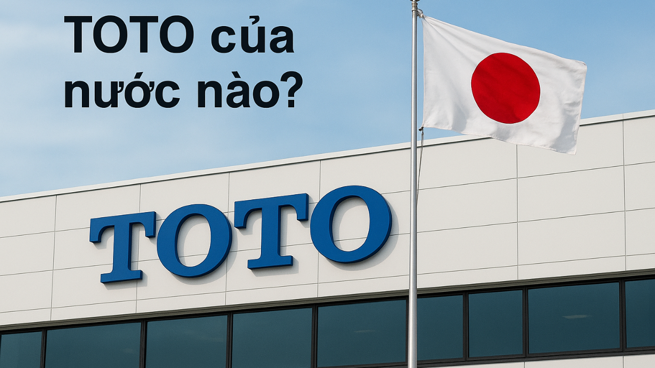 TOTO của nước nào? Giải đáp về thiết bị vệ sinh toàn cầu