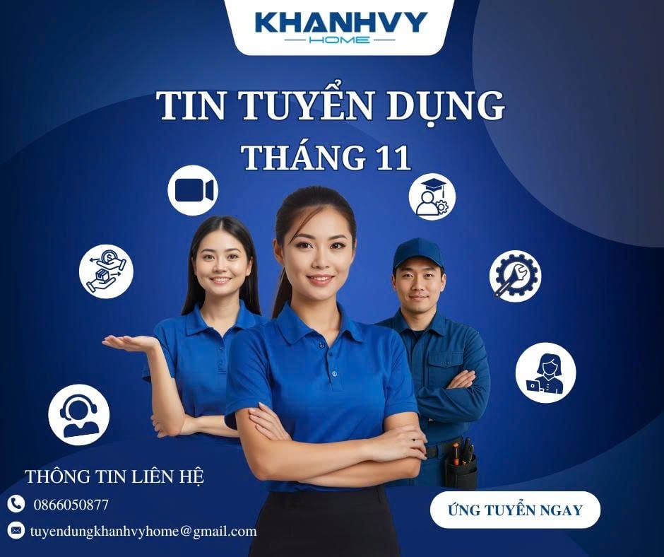 THÔNG TIN TUYỂN DỤNG THÁNG 11/2025