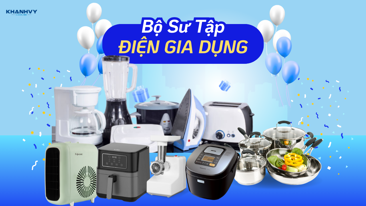Điện gia dụng, chất tẩy rửa