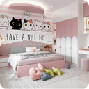 Phòng ngủ bé gái