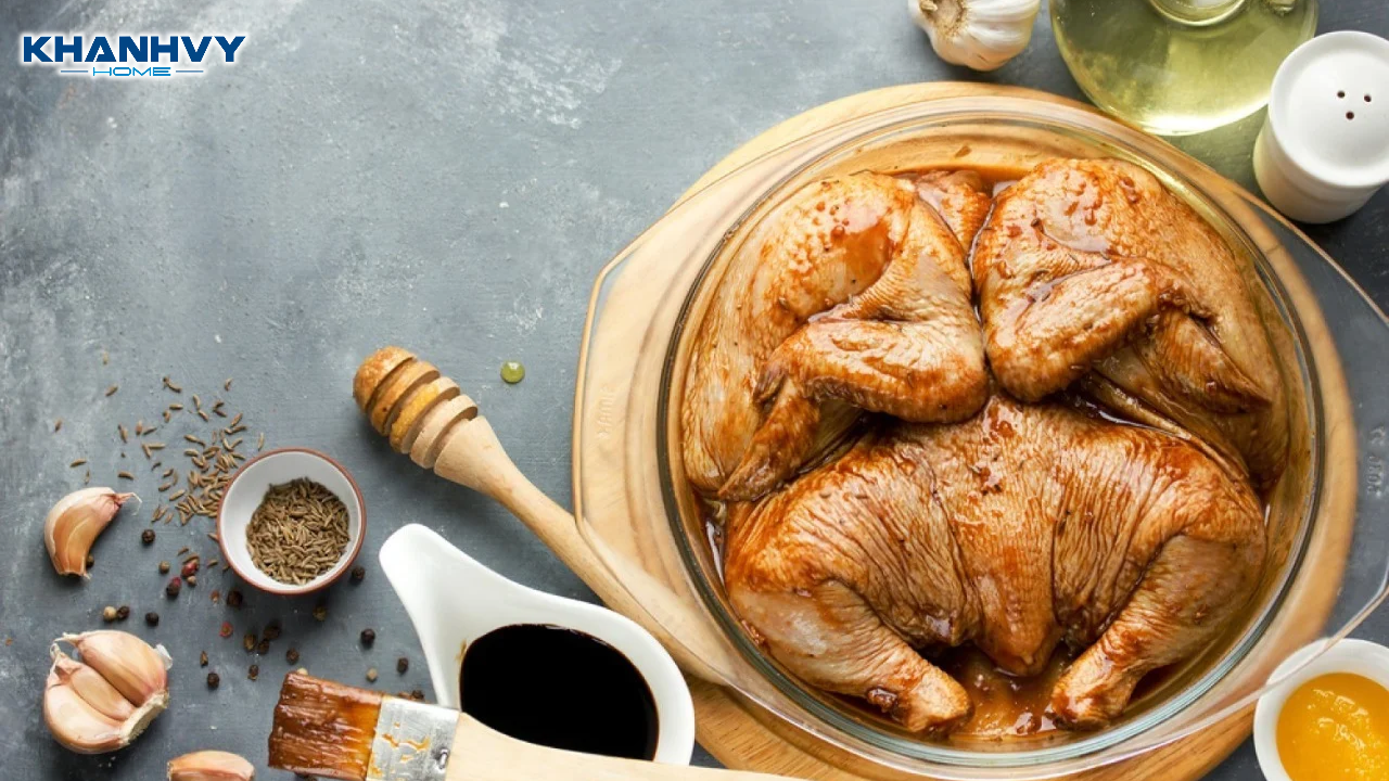 Công thức ướp gà mật ong thơm lừng, dễ làm tại nhà