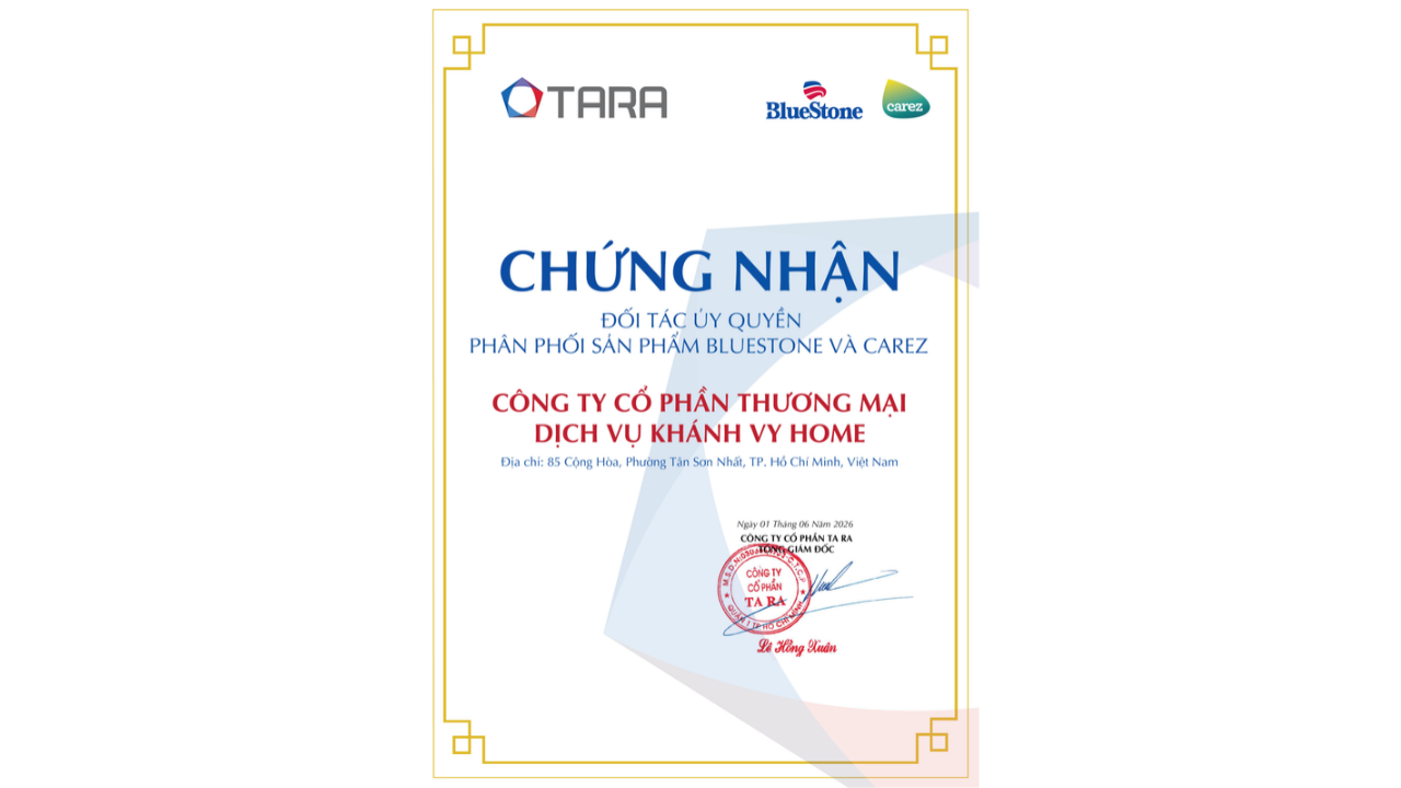 Giấy chứng nhận phân phối