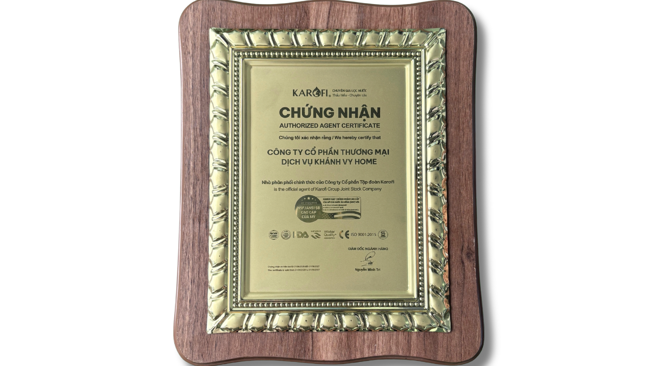 Giấy chứng nhận phân phối