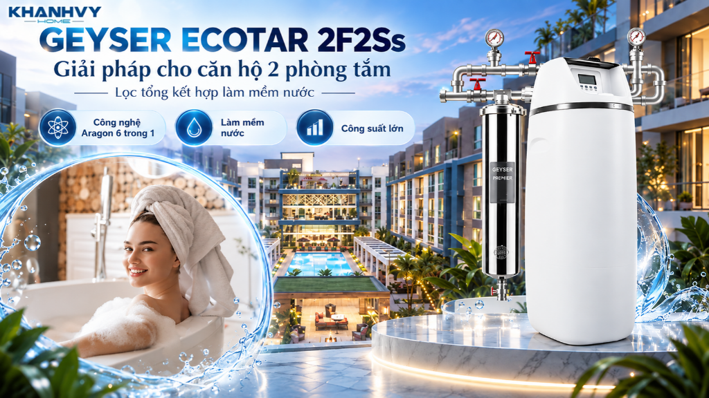 Hệ thống lọc tổng Geyser Ecotar 2F2Ss