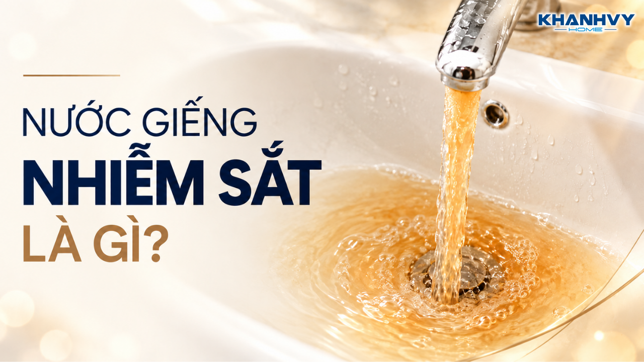 Nước giếng nhiễm sắt là gì? Đặc điểm và mức độ ảnh hưởng