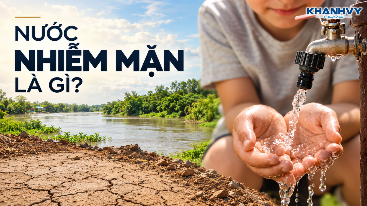 Nước nhiễm mặn là gì? Tìm hiểu về nguyên nhân và cách xử lý