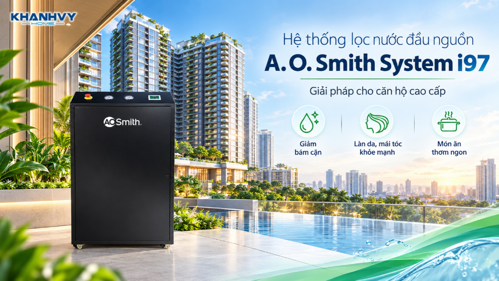 Hệ thống lọc tổng A. O. Smith AOS i97s