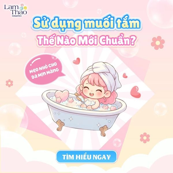 Cách Sử Dụng Muối Tắm Hiệu Quả, Tối Ưu Công Dụng