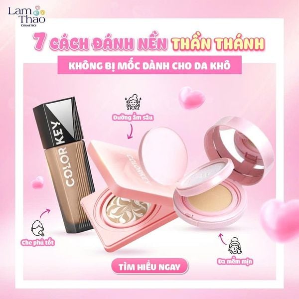 Tổng Hợp 7 Cách Đánh Nền Không Bị Mốc Dành Cho Da Khô